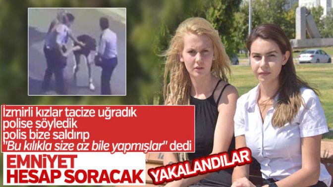 İzmirdeki motosikletli tacizci yakalandı