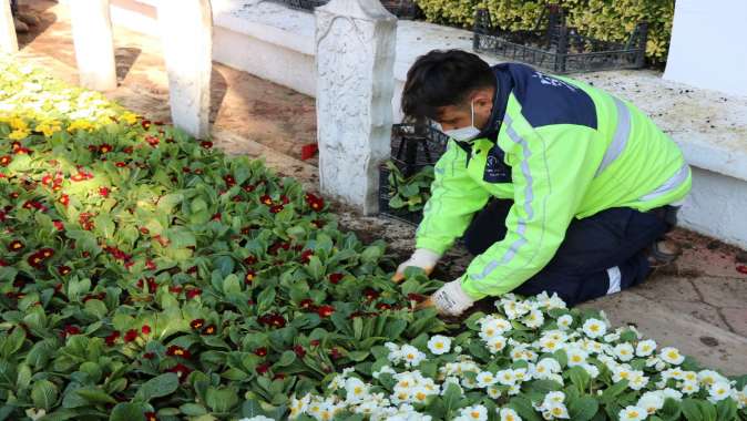 İzmit Namazgah Şehitliği’ne bakım