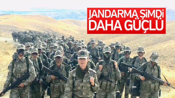 Jandarmanın kadın astsubay adayları