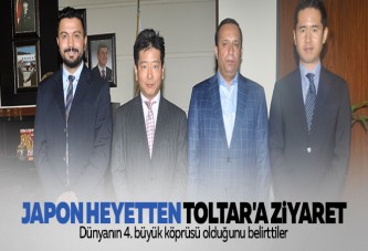 Japon heyetten Toltar'a ziyaret