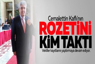 Kaflı’nın rozetini kim taktı