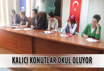 Kalıcı Konutlar Okul Oluyor