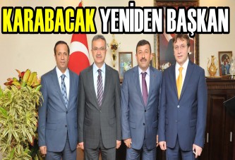 Karabacak yeniden Başkan