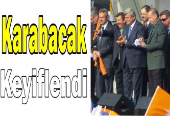 Karabacak'ın keyfi yerinde