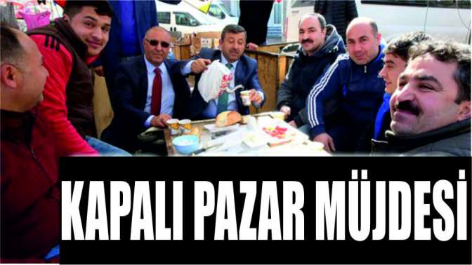 Karabacaktan kapalı pazar müjdesi