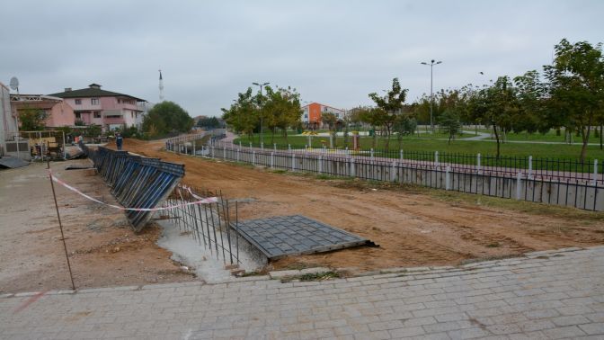 KARTEPE KANAL PARK VE YÜRÜYÜŞ YOLU PROJESİ ÇEVRE DUVAR ÇALIŞMASI