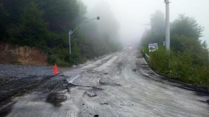 Kartepe yolu yenileniyor