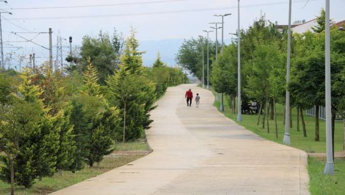 Kartepe yürüyüş ve bisiklet yolunda peyzaj çalışmasına başlanacak