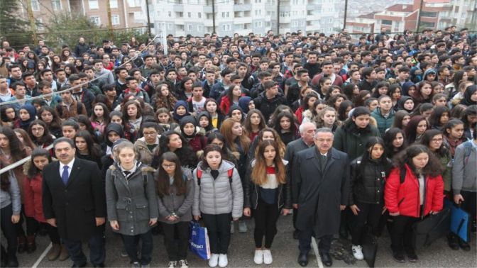 KAYMAKAM GÜLER VE BAŞKAN KÖŞKER SARKUYSANDA