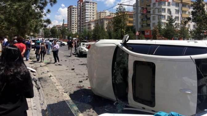 Kayserideki halk otobüsü kazasının nedeni belirlendi