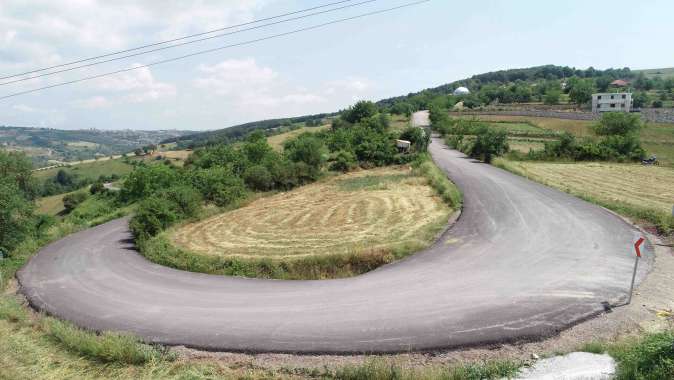 Kent merkezi gibi köy yolları