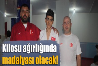 Kilosu ağırlığında madalyası olacak!