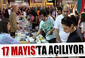 Kitap fuarı 17 Mayıs’ta açılıyor