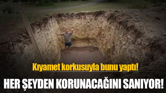 Kıyamet korkusu bakın ne yaptırdı?