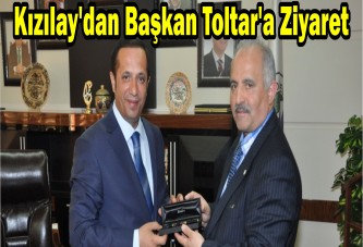 Kızılay'dan Başkan Toltar'a ziyaret