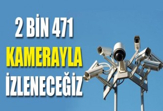 Kocaeli 2 bin 471 kamerayla izlenecek