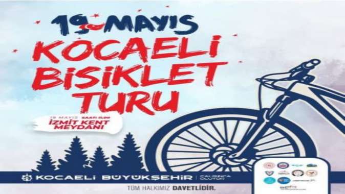 Kocaeli’de 19 Mayıs bisiklet turu düzenlenecek