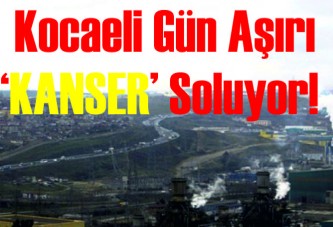 Kocaeli gün aşırı ‘kanser’ soluyor!