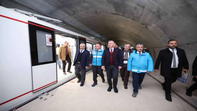 Kocaeli’nin ilk metrosunda geri sayım