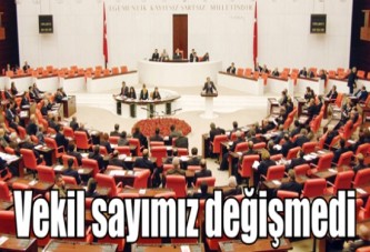 Kocaeli’nin vekil sayısı değişmedi