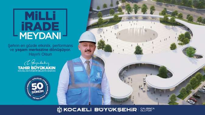 Kocaeli’nin yeni yaşam merkezi meydana çıkmaya başladı