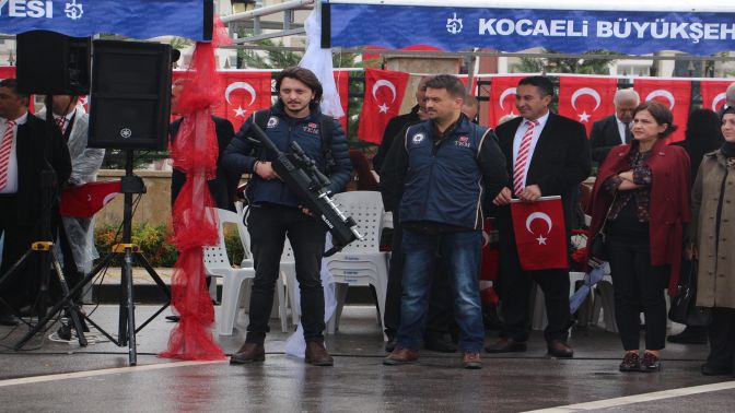 Kocaeli polisinin yeni silahı drone savar