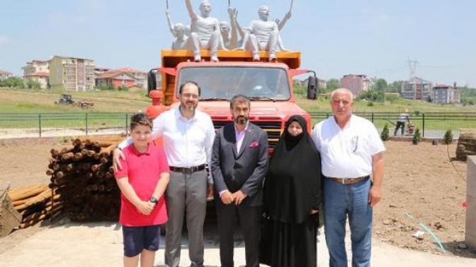 Kocaelide 15 Temmuzu hatırlatan park