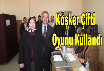 Köşker Çifti Oyunu Kullandı