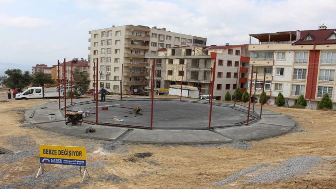 Köşker talimat verdi; Gebze’de parklara yenileri ekleniyor