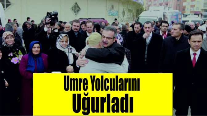 Köşker Umre yolcularını uğurladı