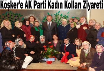 Köşker'e AK Parti Kadın Kolları Ziyareti