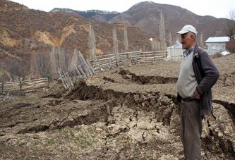 Köylülerin heyelan korkusu