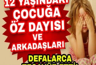 Küçük çocuğa tecavüz iddiası!