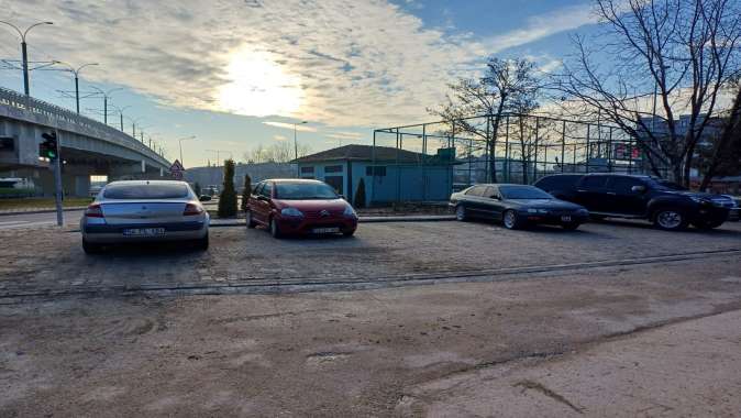 Kuruçeşme’de otopark alanı yenilendi