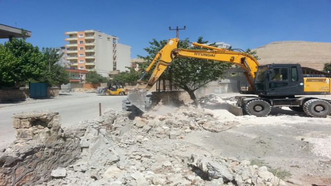 Mardin Dargeçit’te Büyükşehir’den çevre düzenlemesi