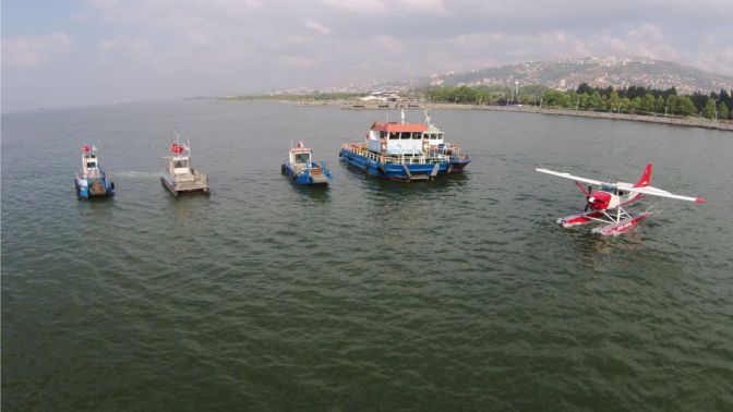 Marmara Denizinin çevre kontrolü havadan uçaklarla yapılacak