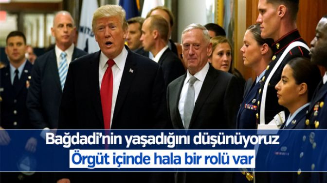 Mattis: Bağdadinin yaşadığını düşünüyorum