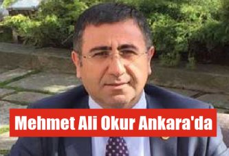 Mehmet Ali Okur Ankara'da