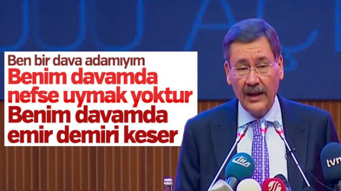 Melih Gökçek: Benim davamda emir demiri keser