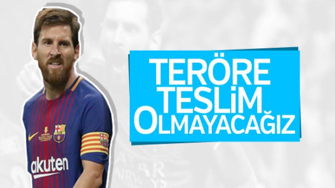 Messiden terör saldırısıyla ilgili açıklama