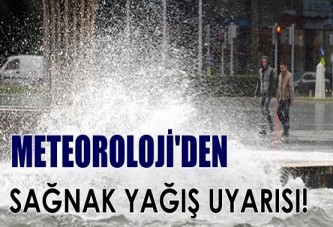 Meteoroloji'den sağanak yağış uyarısı