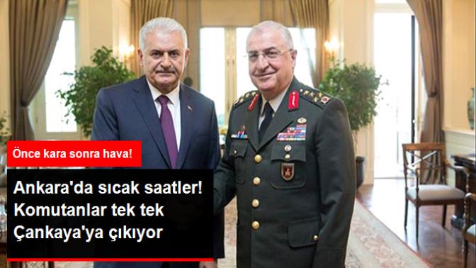 MGK Öncesi Ankarada Sıcak Saatler! Kuvvet Komutanları Tek Tek Çankaya Köşküne Çıkıyor