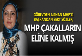 MHP ÇAKALLARIN ELİNE KALMIŞ!