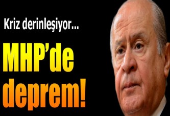 MHP'de kriz derinleşiyor