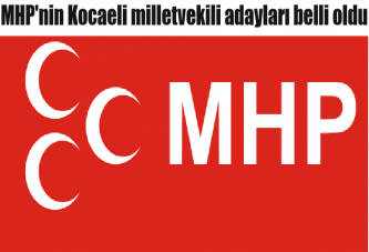 MHP'nin Kocaeli milletvekili adayları belli oldu.