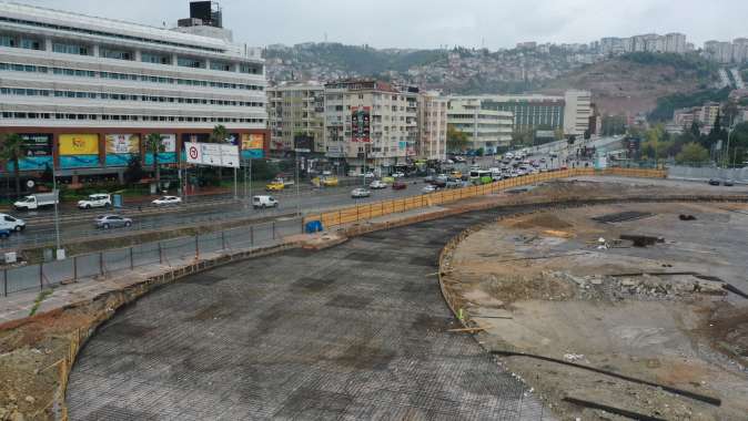 Milli İrade Meydanı’nda yoğun çalışma