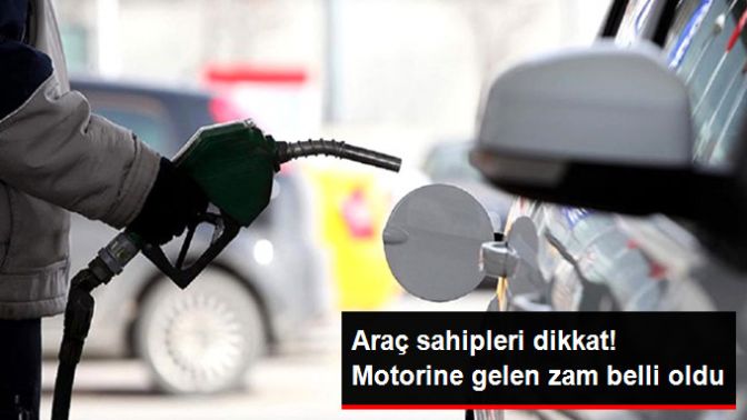 Motorine 11 Kuruş Zam Geldi