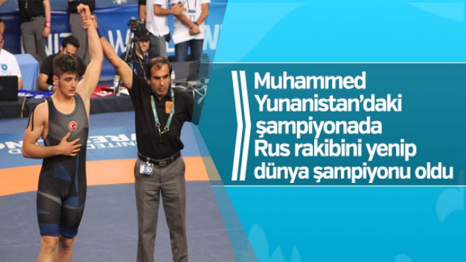 Muhammed Furkan Dursun dünya şampiyonu