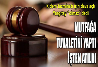 Mutfağa Tuvaletini Yapti İşten Atildi