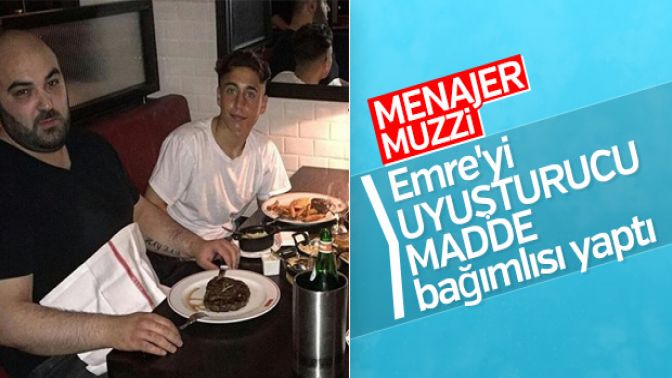 Muzzi Özcandan Emre Mora uyuşturucu madde